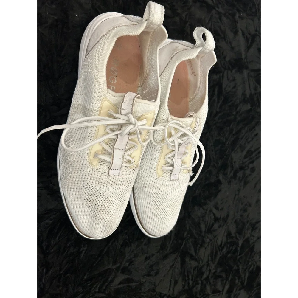 Cole Haan Zerogrand Wingtip Stitchlite‎ Oxfords White Women's Size 8.5 B W18212